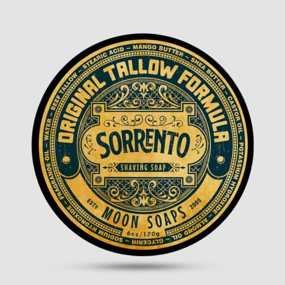 Σαπούνι Ξυρίσματος Sorrento Moon Soaps - Beef Tallow - Άρωμα Αμάλφι
