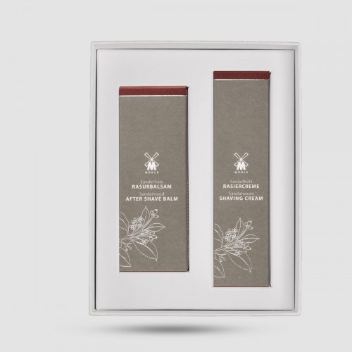 Σετ Δώρου Muhle Κρέμα Ξυρίσματος After Shave Balm Σανδαλόξυλο - Aftershave - Φυσικά συστατικά