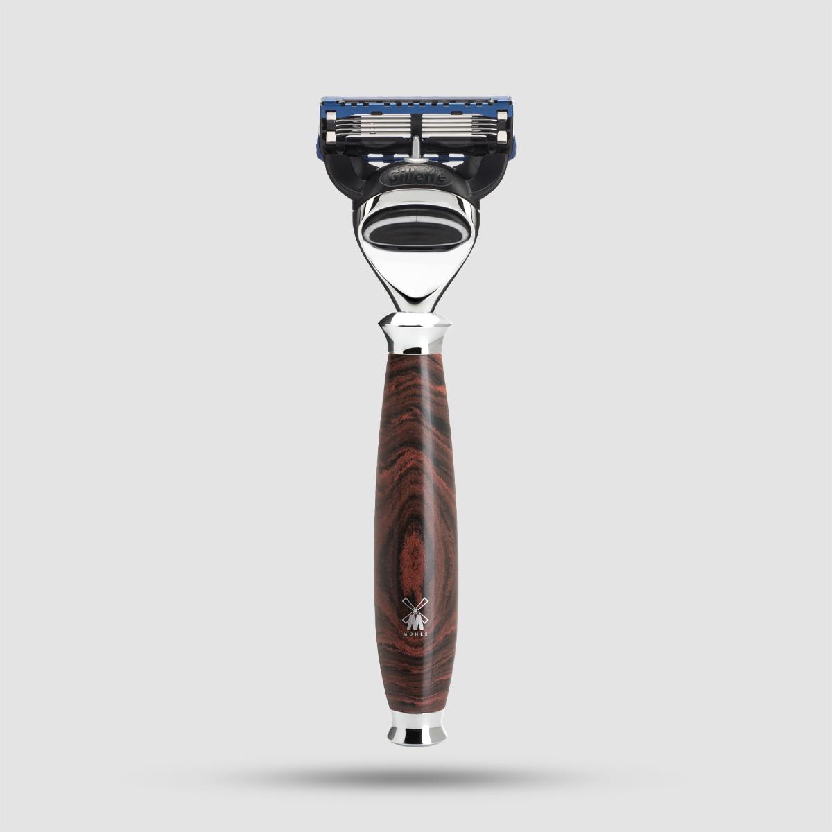 5-blade razor Muhle R58F - Grooming - Gillette Fusion system