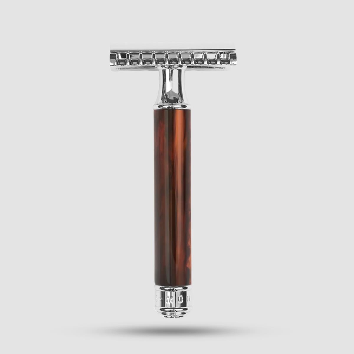 Muhle Traditional R103 Safety Razor Open Comb - Ξυριστική μηχανή - Ανοιχτή χτένα για πυκνά γένια