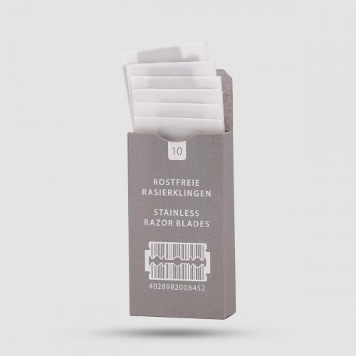 Λεπίδες Ξυρίσματος MUHLE - Grooming - Γερμανικό ανοξείδωτο ατσάλι 10 τεμάχια