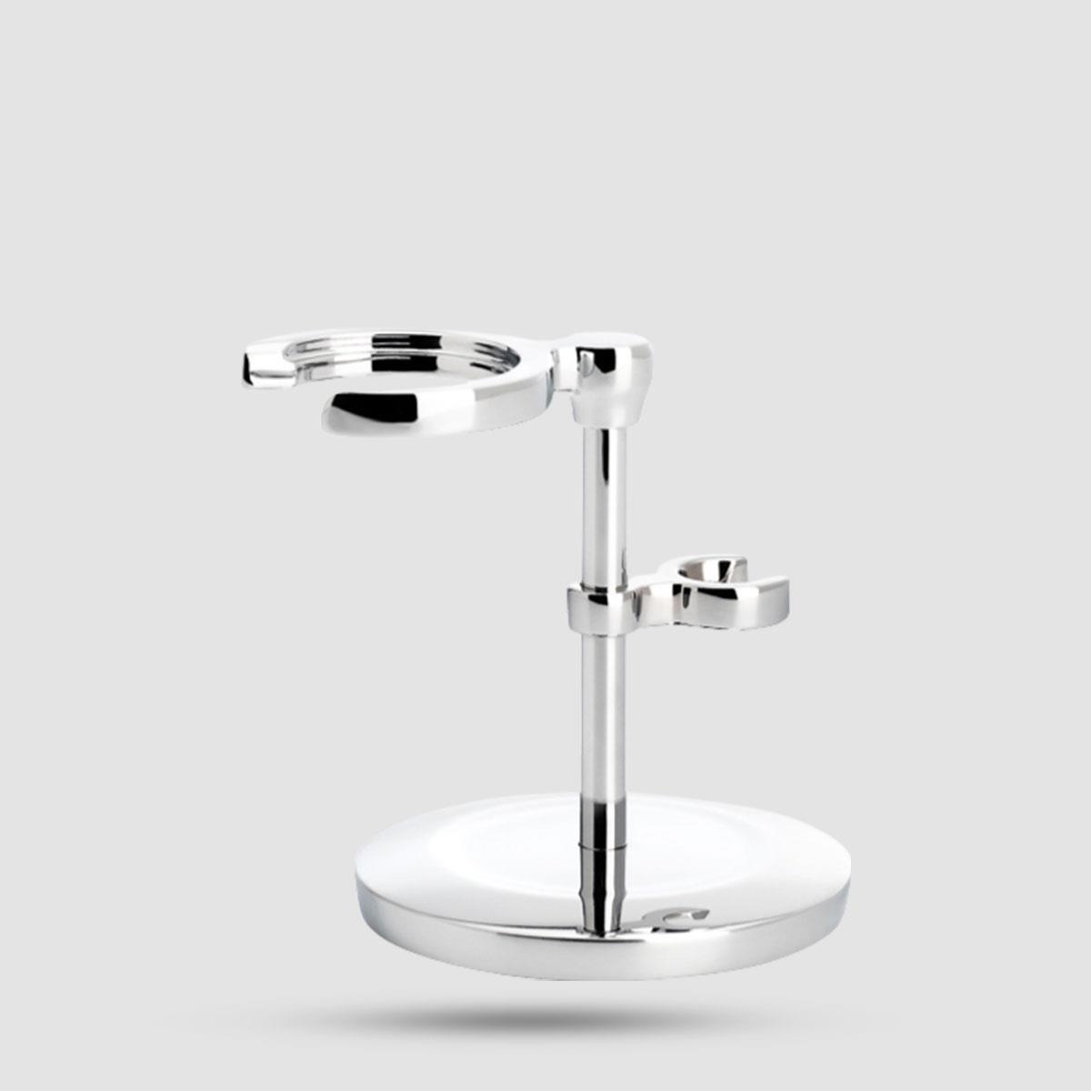 Βάση για ξυράφι και πινέλο ξυρίσματος MUHLE RHM SR SET - Χρωμιωμένος ορείχαλκος