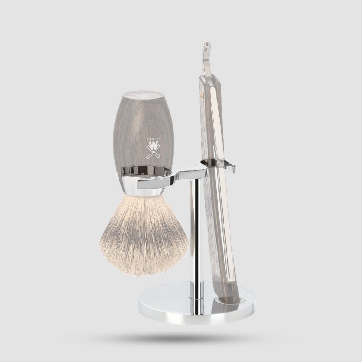 Βάση Σετ Ξυρίσματος MUHLE Universal RHM UNI - Grooming - Chrome finish