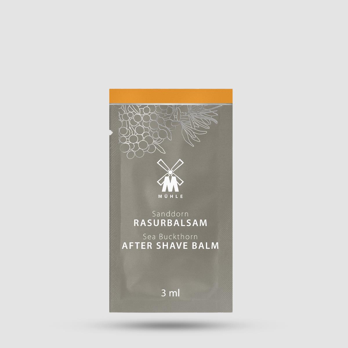 After Shave Balm Muhle Ιπποφαές 3ml - Καταπραϋντικό βάλσαμο με φυσικά εκχυλίσματα