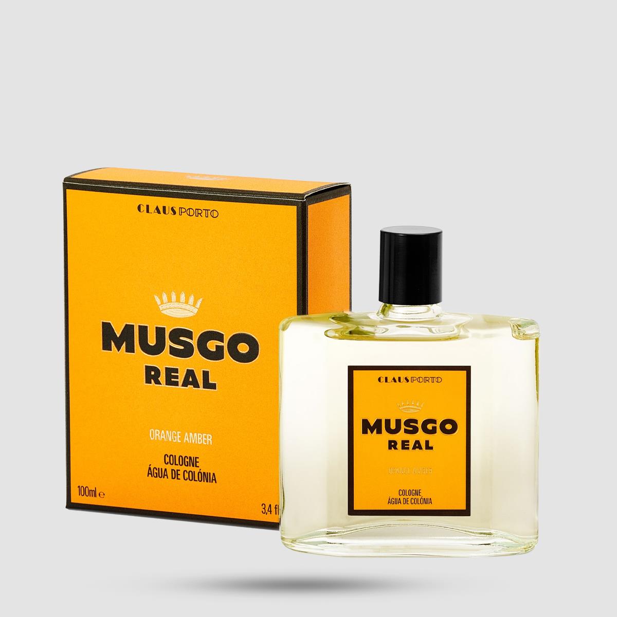 Eau De Cologne Musgo Real Orange Amber - Men's Fragrance - Citrus with musk notes