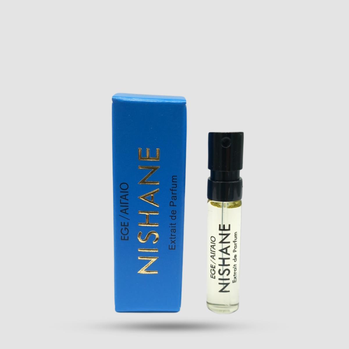 Nishane Ege Αιγαίο Extrait de Parfum Sample 2ml - Unisex Aromatic Spicy Άρωμα