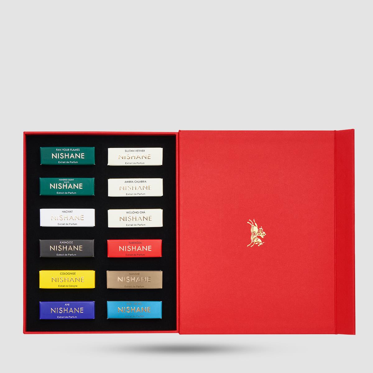 NISHANE Discovery Set 12 x 2ml - Extrait de Parfum - 12 δείγματα niche αρωμάτων