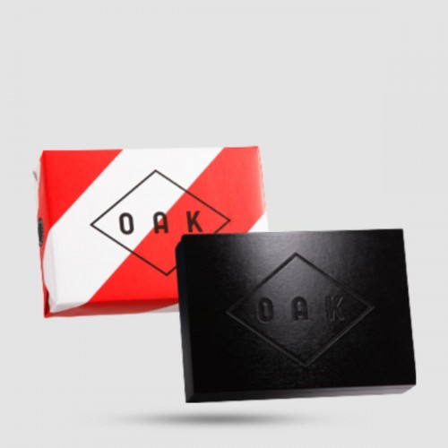 OAK Beard Box Πλήρες Σετ Περιποίησης Γενειάδας - Grooming - 4 προϊόντα σε ξύλινη θήκη