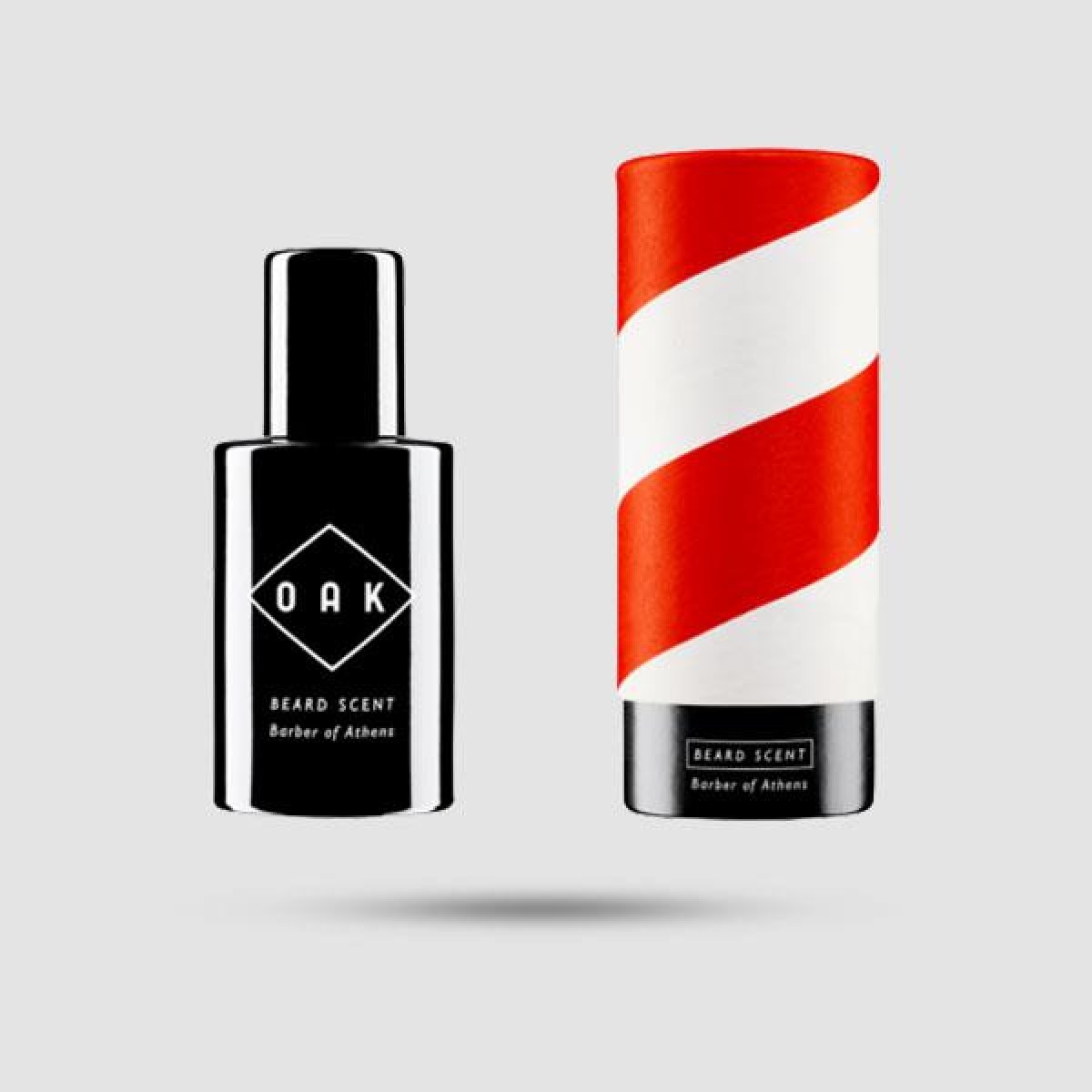 OAK Beard Scent Barber Of Athens - Vegan Beard Oil - Natural cosmetic with organic ingredients