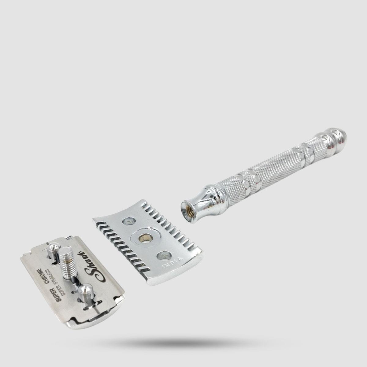 Ξυριστική Μηχανή Parker 24c Open Comb - Grooming - Ορειχάλκινη με επιχρωμιωμένο φινίρισμα