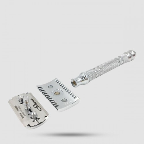 Ξυριστική Μηχανή Parker 24c Open Comb - Grooming - Ορειχάλκινη με επιχρωμιωμένο φινίρισμα