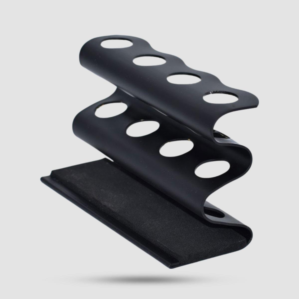 Βάση για 4 ξυράφια Parker Deluxe Black - Εργαλεία ξυρίσματος - Συμπαγής ορείχαλκος