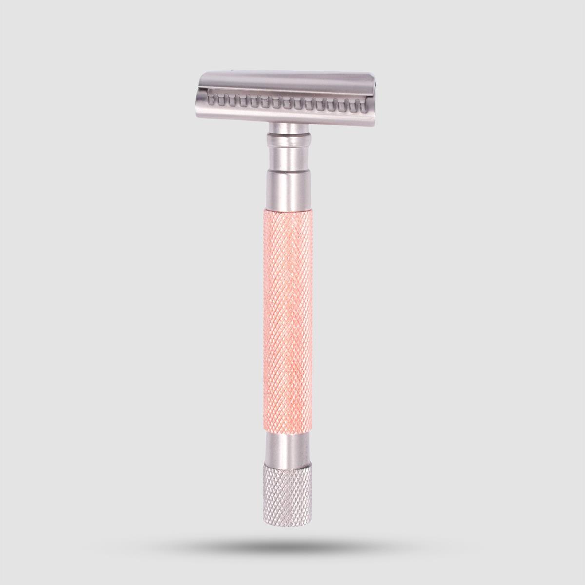 Parker 55SL-RG Semi Slant Ξυριστική Μηχανή - Grooming - Rose Gold με τεχνολογία διαγώνιας κοπής
