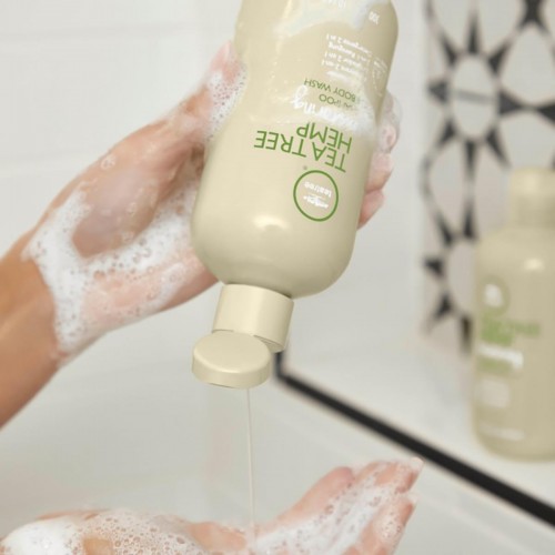 Tea Tree Hemp Hair & Body Wash Paul Mitchell - 2-in-1 Grooming - Sulfate-free με Hemp Oil