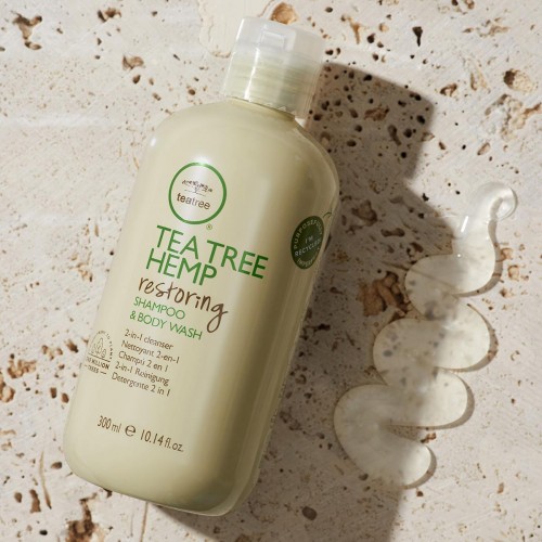 Tea Tree Hemp Hair & Body Wash Paul Mitchell - 2-in-1 Grooming - Sulfate-free με Hemp Oil