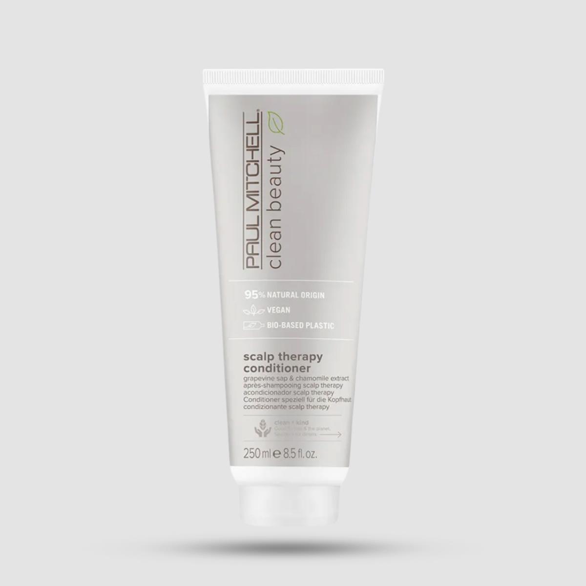 Vegan Conditioner Paul Mitchell Clean Beauty Scalp Therapy 250ml - Περιποίηση Μαλλιών - Θεραπεία τριχωτού