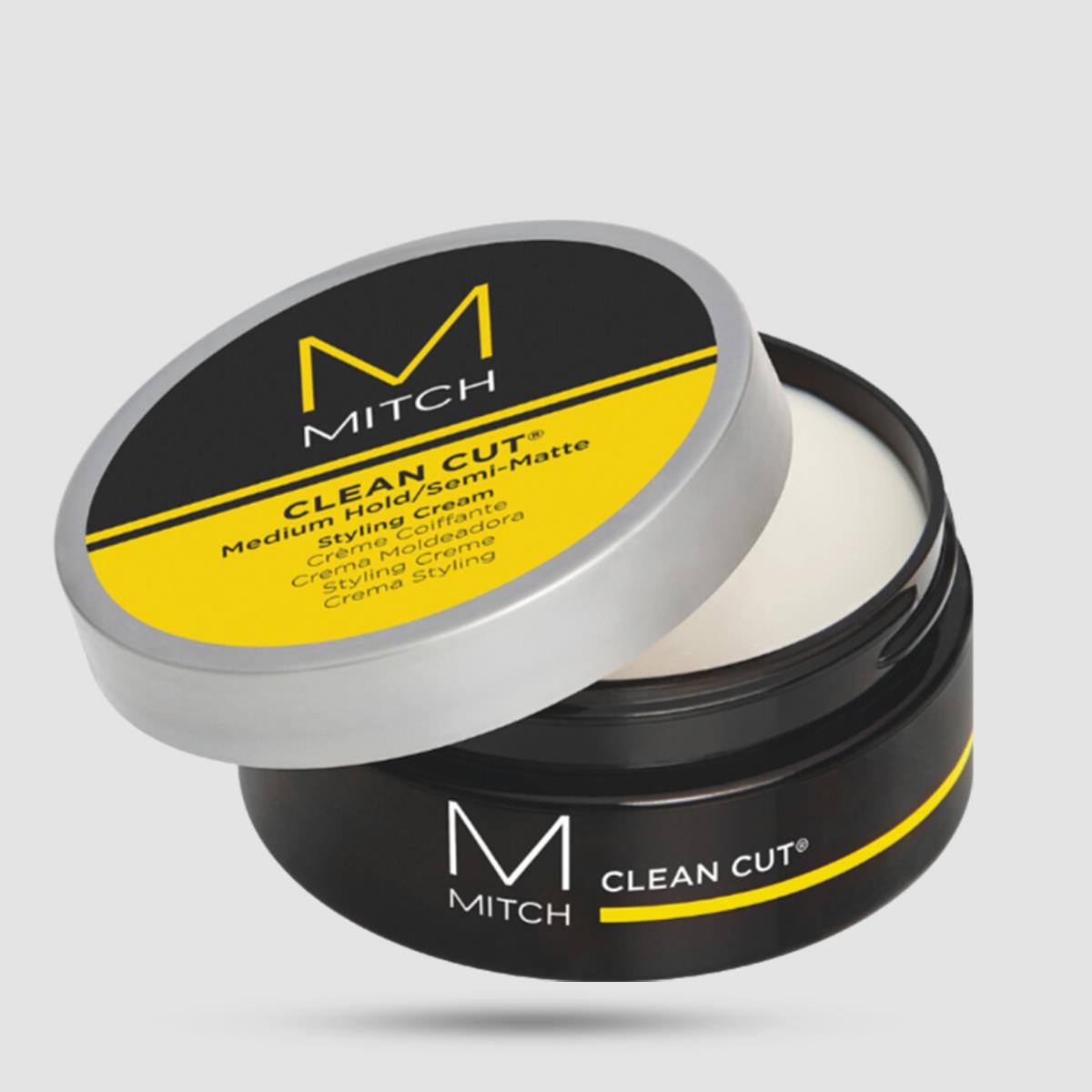 Mitch Clean Cut Paul Mitchell - Κρέμα Styling Μαλλιών - Medium Hold Semi-Matte