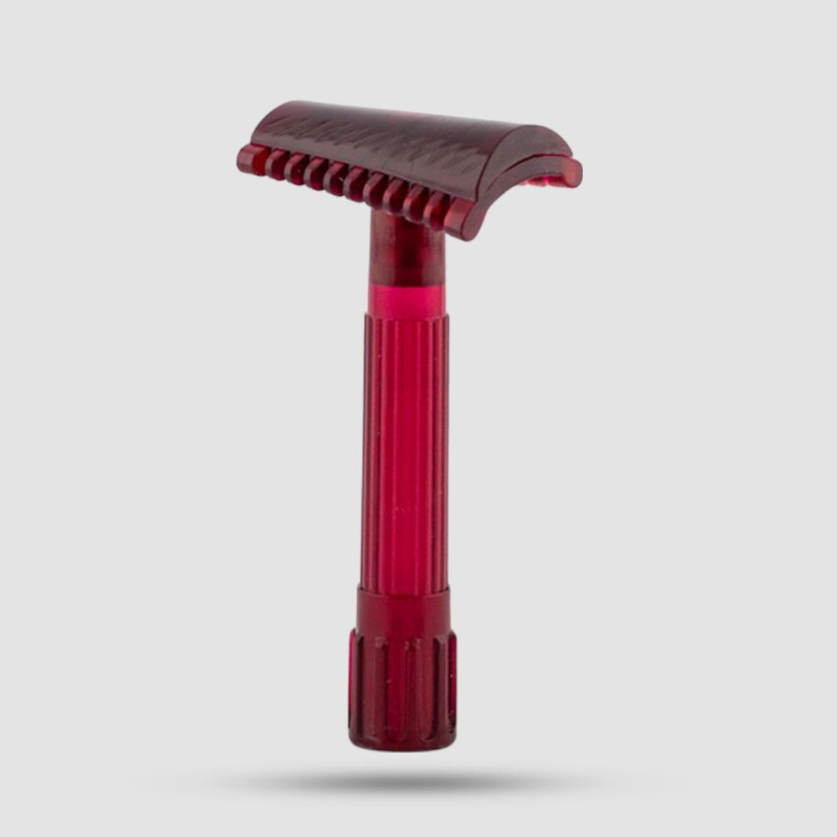 Crimson Ghost Phoenix Artisan Razor - Grooming - Double bias with adjustable head