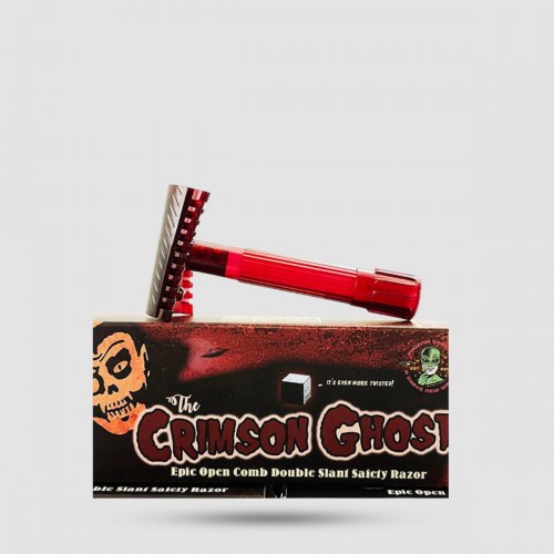 Crimson Ghost Phoenix Artisan Razor - Grooming - Double bias with adjustable head