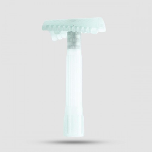 El Fantasma Phoenix Artisan Shaving Razor - Double Slant Open Comb - Glow in Dark