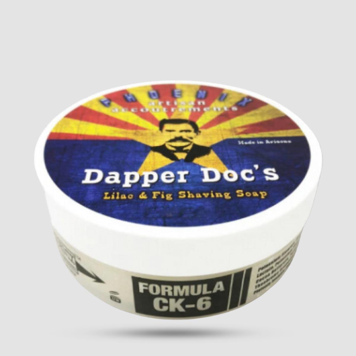 Σαπούνι Ξυρίσματος Dapper Doc CK6 Phoenix Artisan - Σαπούνι Ξυρίσματος - Φόρμουλα με 7 βούτυρα
