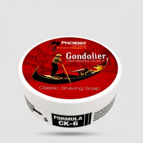 Gondolier CK6 Phoenix Artisan - Σαπούνι Ξυρίσματος - Vegan CK6 Formula με Exotic Butters