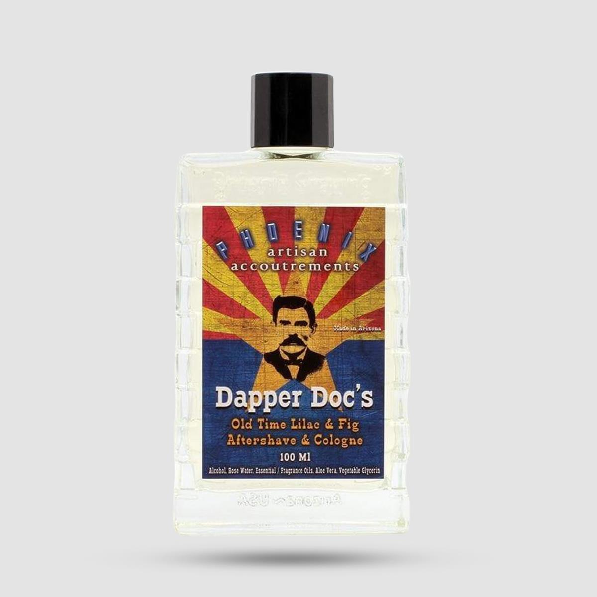 Dapper Doc After Shave Cologne Phoenix Artisan - Aftershave με άρωμα πασχαλιά και σύκο