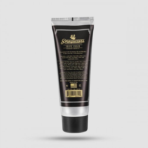 Κρέμα Ξυρίσματος Prospectors Shave Cream 113g - Skincare - Πλούσιος προστατευτικός αφρός