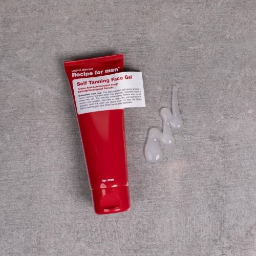 Self Tanning Face Gel Recipe For Men - Αυτομαυριστικό Προσώπου - Oil-Free Φόρμουλα