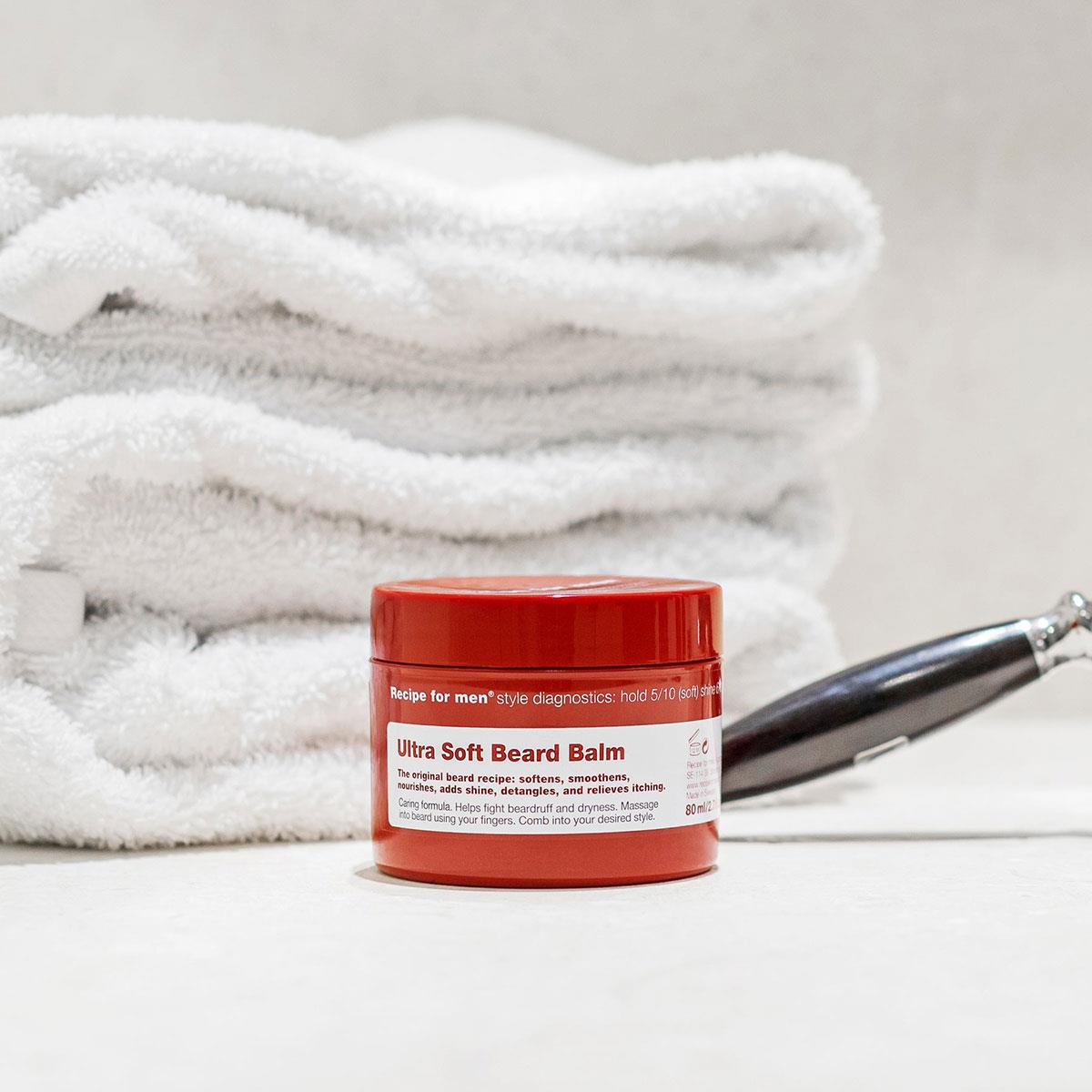 Balm Για Γένια Recipe For Men Ultra Soft 80ml - Aftershave - Καταπολεμά την πιτυρίδα γενιών