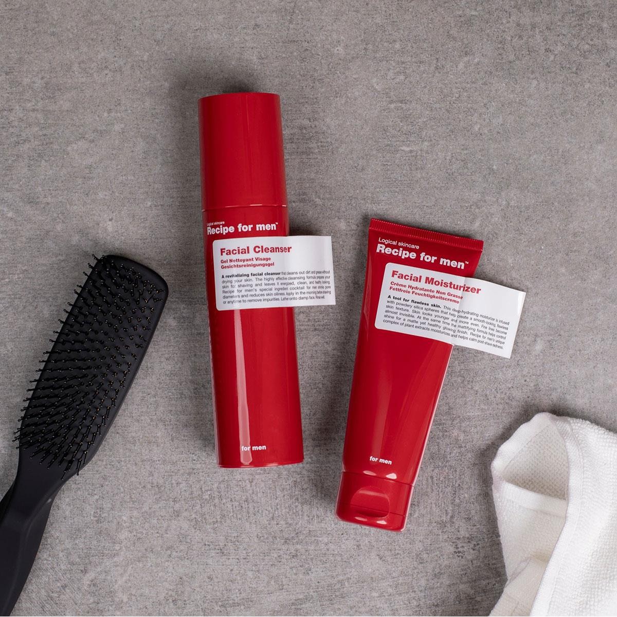 Daily Face Kit Normal Skin Recipe For Men - Ανδρική Περιποίηση - Τεχνολογία Sebustop