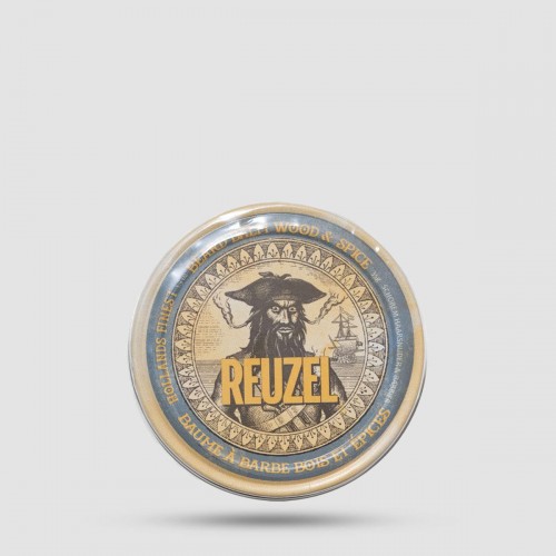 Reuzel Beard Balm Woods & Spice - Aftershave - Ενυδάτωση με Shea Butter & Argan Oil
