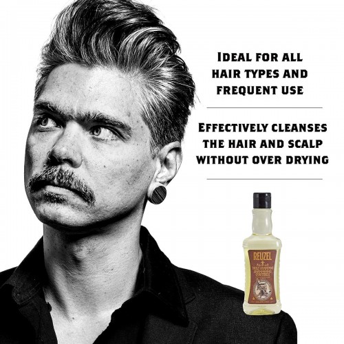 Reuzel Daily Shampoo 350ml - Σαμπουάν Καθημερινής Χρήσης - Vegan με άρωμα μέντας