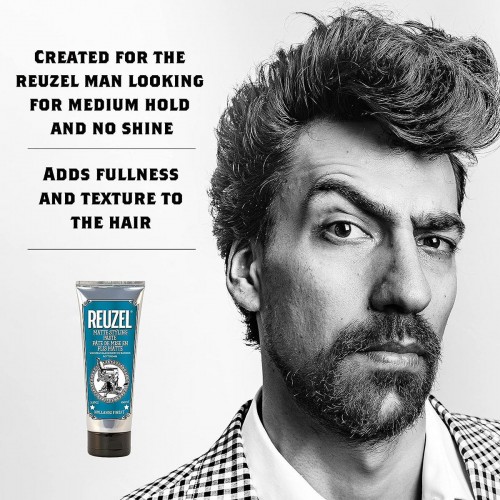 Matte Styling Paste Reuzel - Πάστα Μαλλιών - Ματ φινίρισμα με μεσαία φιξάρισμα