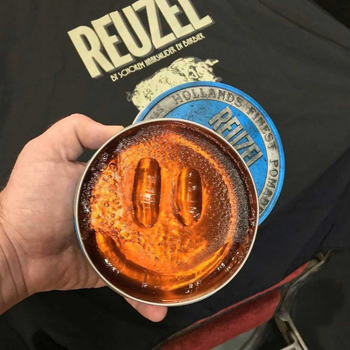 Reuzel Blue Pomade 340g - Πομάδα μαλλιών - Δυνατό κράτημα με έντονη λάμψη