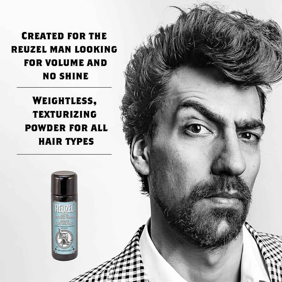 Reuzel Matte Texture Powder 15g - Πούδρα Φορμαρίσματος - Όγκος και ματ φινίρισμα