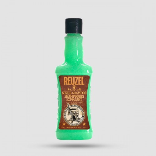 Reuzel Scrub Shampoo 350ml - Απολεπιστικό σαμπουάν μαλλιών - Βαθύς καθαρισμός με φυσικές μικροκάψουλες