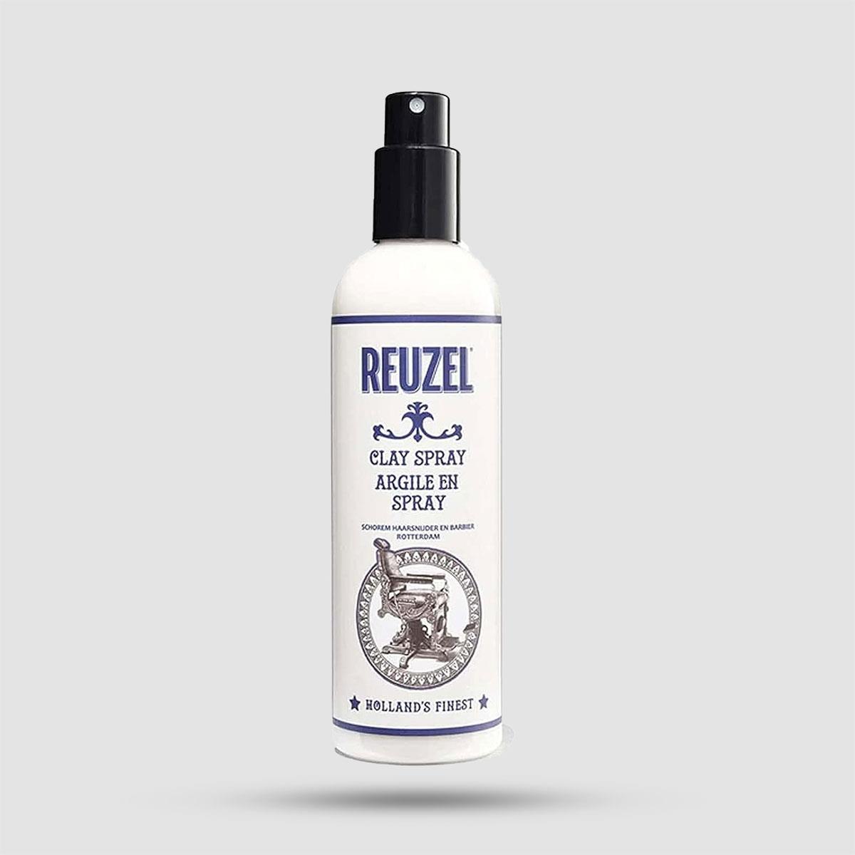 Clay Spray Reuzel 355ml - Spray Styling με Άργιλο - Ματ φινίρισμα χωρίς άρωμα