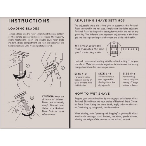 Ξυριστική Μηχανή Rockwell T2 Gun Metal - Grooming - Ρυθμιζόμενη με 6 επίπεδα