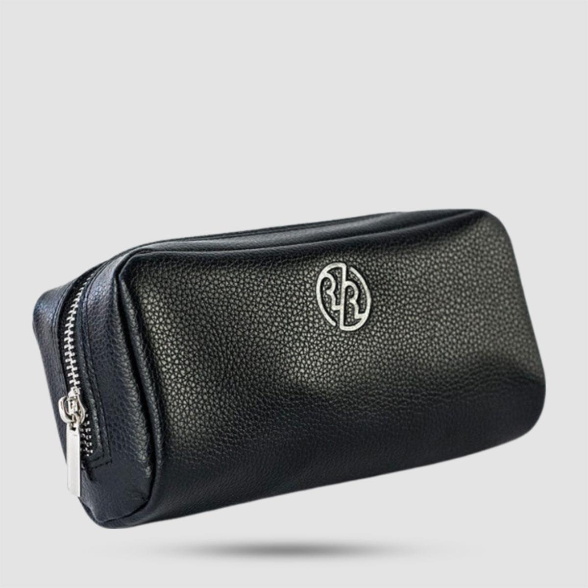 Ανδρικό Νεσεσέρ Rockwell - Grooming - Χειροποίητο από γνήσιο μαύρο δέρμα