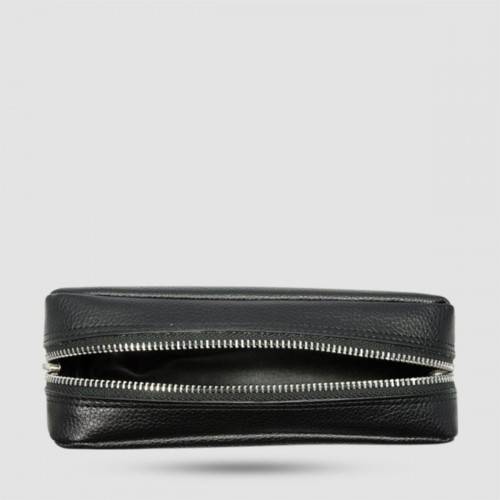 Ανδρικό Νεσεσέρ Rockwell - Grooming - Χειροποίητο από γνήσιο μαύρο δέρμα