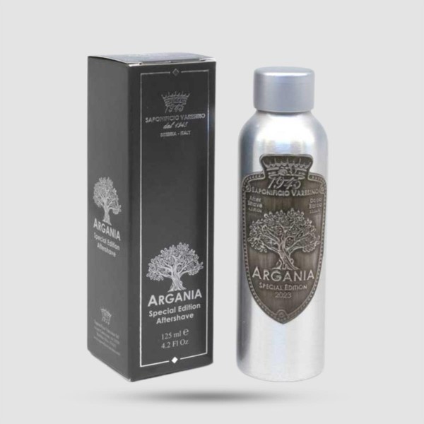 Aftershave Lotion - Saponificio Varesino - Argania - in aluminium bottle 125ml