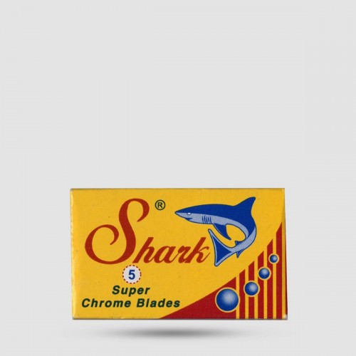 Ανταλλακτικές Λεπίδες Ξυρίσματος Shark Super Chrome - Λεπίδες Double Edge - Τριπλή επίστρωση