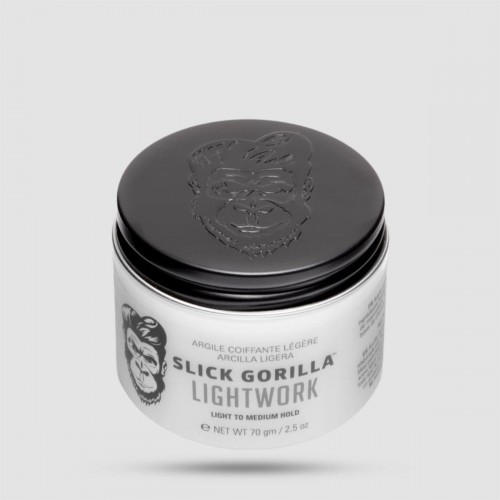 Πηλός Μαλλιών Lightwork Slick Gorilla - Grooming - Ματ φινίρισμα με ελαφριά στήριξη