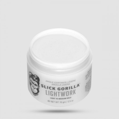 Πηλός Μαλλιών Lightwork Slick Gorilla - Grooming - Ματ φινίρισμα με ελαφριά στήριξη