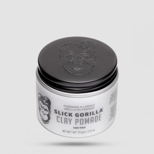 Clay Pomade Slick Gorilla 70g - Πομάδα Styling - Matte finish με δυνατή κράτηση