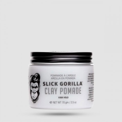 Clay Pomade Slick Gorilla 70g - Πομάδα Styling - Matte finish με δυνατή κράτηση