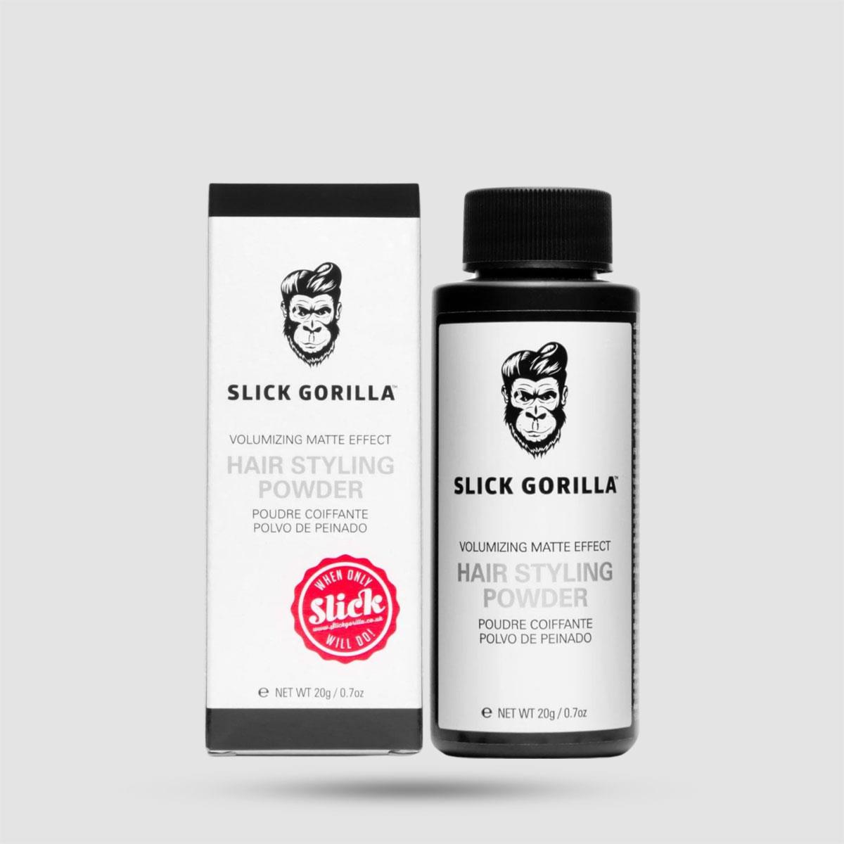 Πούδρα Φορμαρίσματος Slick Gorilla 20g - Grooming - Όγκος και ματ φινίρισμα