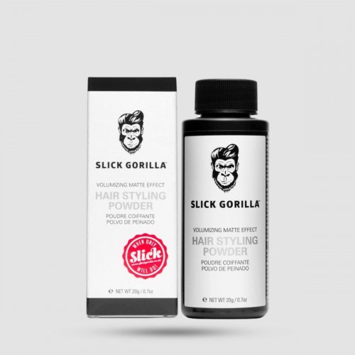 Πούδρα Φορμαρίσματος Slick Gorilla 20g - Grooming - Όγκος και ματ φινίρισμα