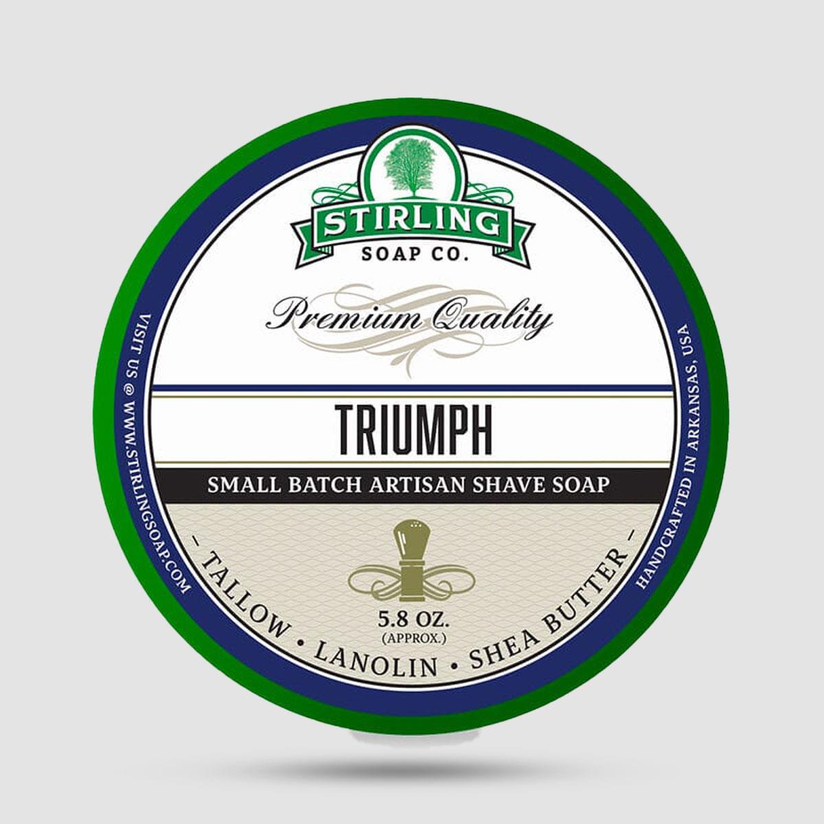 Triumph Σαπούνι Ξυρίσματος Stirling Soap Company - Beef Tallow Formula